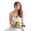 (Black Wihte) Elegant Lace Wrist Cuffs with Bow for Wedding 3