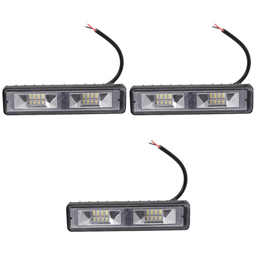3Pcs Multi-Color Auto Running Lights Wind Power with Rotatable Mount 2