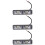 3Pcs Multi-Color Auto Running Lights Wind Power with Rotatable Mount 8