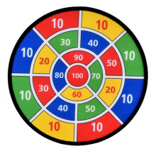 (A) Sticky Ball Darts Game for Kids Indoor/Outdoor