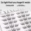 (B) Self-Adhesive Cluster Lashes, Black C-Curl 5