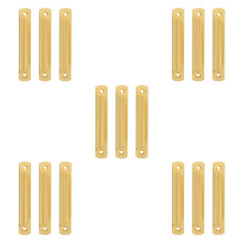 15Stk Metallgriff Gold Für Schrank, Schiebetür Und , Langlebig