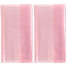 2Stk Pink Kartenalbum Ds PVC Für Reise- Und Geschäftskarten