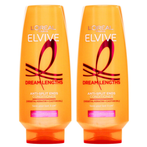 L’Oréal Paris 2X L'oreal Elvive Conditioner Dream Lengths 300ml