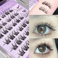 (02) Glue-free Cosplay Eyelash Clusters
