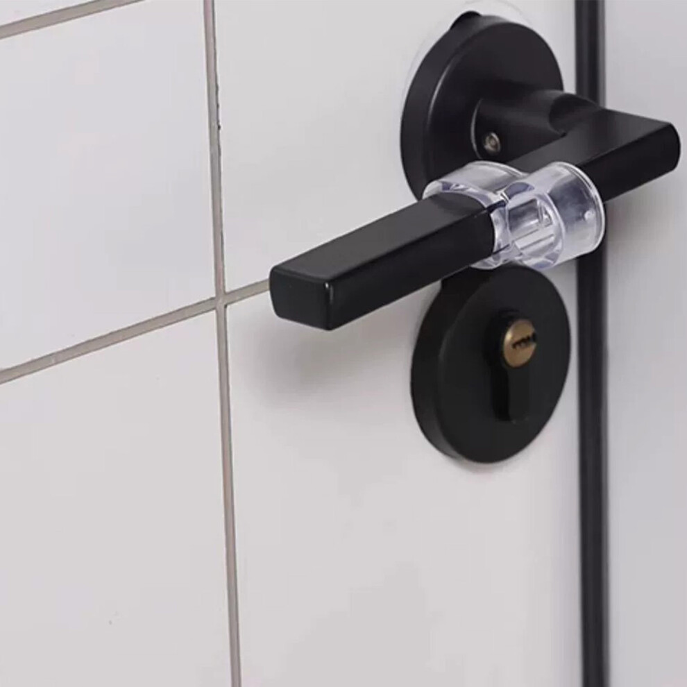 (Double Hole) Invisible Door Stopper - Noise & Wall Damage Protector 6253032938535