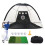 (3 meters black, 3 hole set 1) Durable Golf Practice Net with Stable Frame 1
