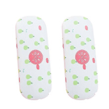 (apple) Print Hard Shell Frame Glasses Case Eyeglasses Storage Box Reading Glasses Protector Container Pineapple