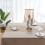 (140cmx140cm) Linen Tablecloth with Tassels - Kitchen Decor 12