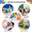 (16 Advanced Sets) Math Geometry Kit for Kids - DIY Spatial Thinking Tool 1