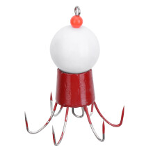 Fishing Bait Iron Row Hook Squid Lure Hook Squid Fishing Accessory Luminous Squid Lure Extra Strong And Resistant