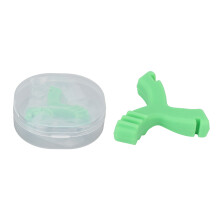 Aligneurs dentaires à mâcher pour traitement orthodontique, dureté moyenne et pochette de rangement en tissu mesh respirant