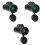 3Pièces Monoculaire Télescope Compact Noir Vision Claire En Extérieur 3