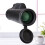 3Pièces Monoculaire Télescope Compact Noir Vision Claire En Extérieur 10