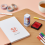 (Orange airplane) Light Sensitive Colorful Diary Stamp Tool 8