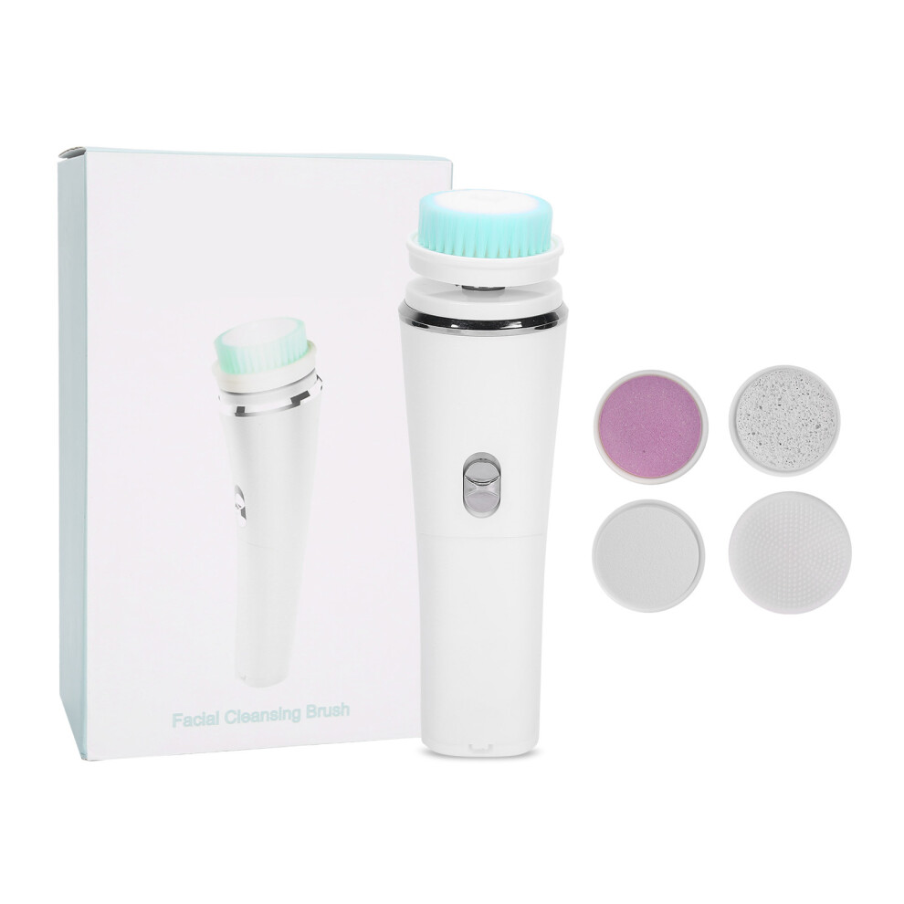 Face Massaging Facial Cleansing Brush Rechargeable Electric Face Scrubber for Deep Cleansing Exfoliating Remove Blackhead Water Resistant with