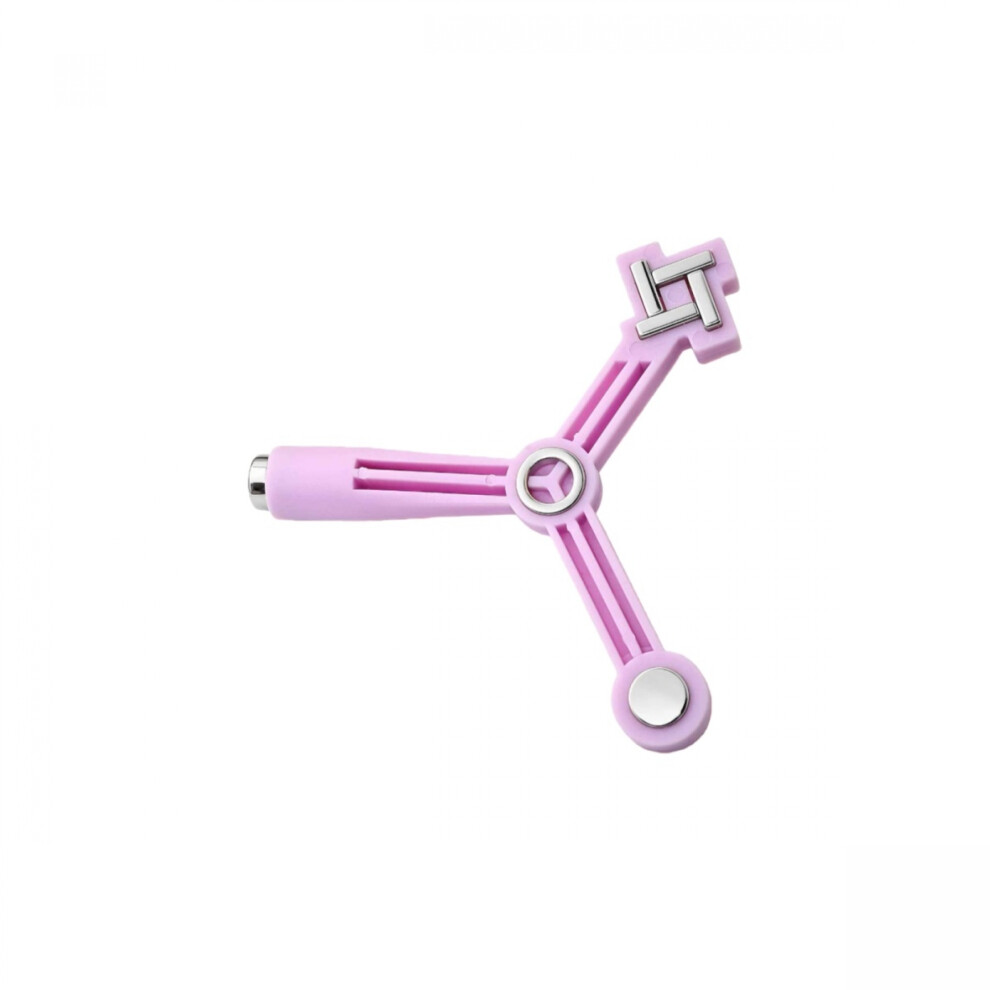 Purple (9.2Cm*8.8Cm, ) Cat Eye Magnet, Multi-Function Cat Eye Magnet Pen, Strong Suction Nail Magnet Stick, Cat Eye Nail Magnet Tool For Nail Diy Salon