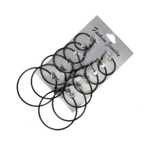 6 paia di orecchini a cerchio alla moda, orecchini pendenti retrò, orecchini a cerchio geometrici ipoallergenici, regalo di bellezza per il
