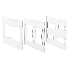 per set di modelli per intarsio chiave fresa scanalatura strumento ausiliario arco in legno