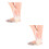 2Paires De Danse Ballet Protecteurs D’orteils Confortables 6