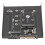 Conversor 2 em 1 NGFF M.2 e mSATA para SATA III para SSD de 2,5 polegadas com indicador LED, Plug and Play (não compatível com SSD NVMe). 2