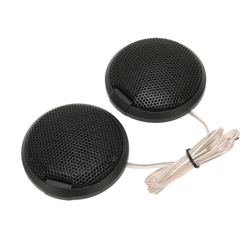 Mini Car Dome Tweeter 20W 105dB Rund Einbau Schwarz