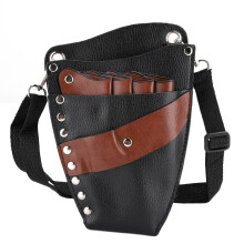 Tool Holder Stylish Hairdressing Tool Bag Barber Scissors Pouch Comb Holder Waist Bag Multi Functional Bag Portable Design Durable Material For Salon