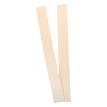 2Pièces Lattes Bois Beige Remplaçantes Pour Lit King Solide
