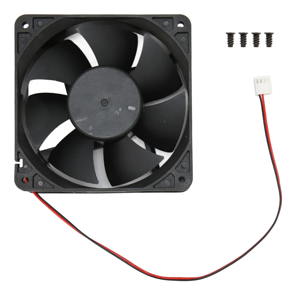 High Airflow Case Cooling Fan For Computer Case Fans Quiet Sleeve Bearing With4pin Power Connector And Reduce Operating Temperature 9357860364614