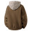 Men's Plaid Patchwork Utility Jacket Long Sleeve Zip-Up 4