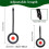 (Target Set) Durable Football Training Net for Penalty Kick Practice 2