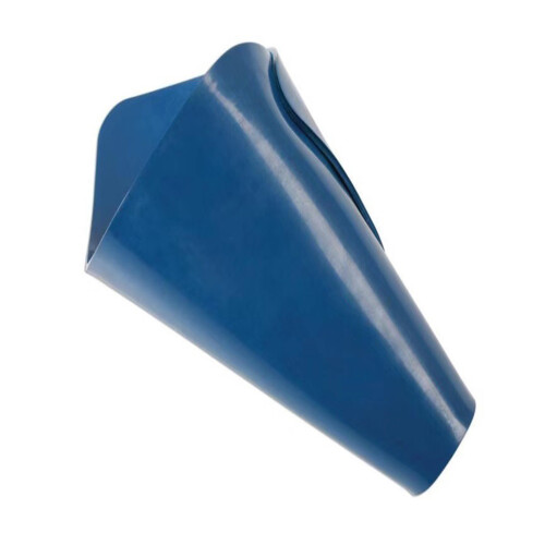 (Blue) Foldable Heat-Resistant Oil Funnel, 2 Sizes
