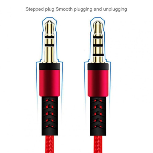 Cable de repuesto de 3,5 mm macho a macho con micrófono y control de voz integrados para teléfono. 2