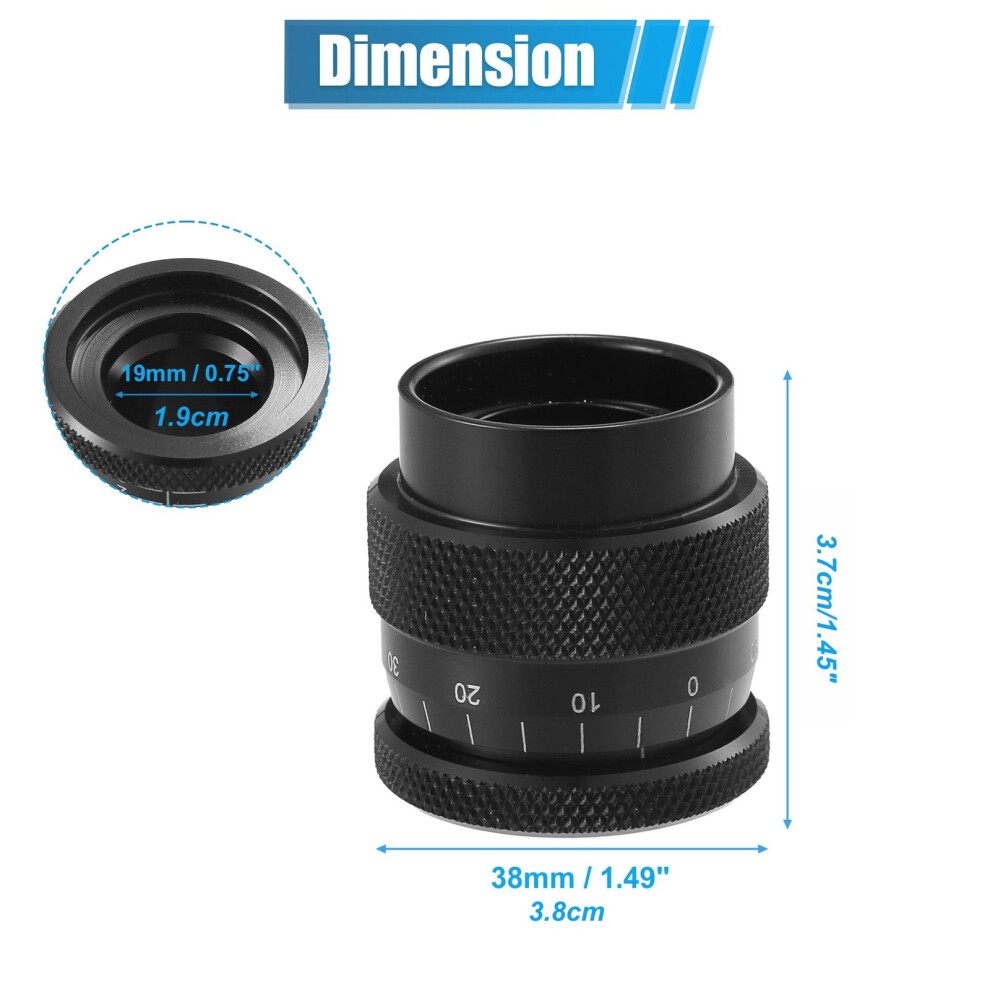 Engine Valve Spring Height Measurer, Aluminum Alloy 0.001" Accuracy Micrometer For Most V8 Models Black 9358459354269