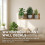 (THA2360) Waterproof PVC Plant Pot Wall Stickers 13