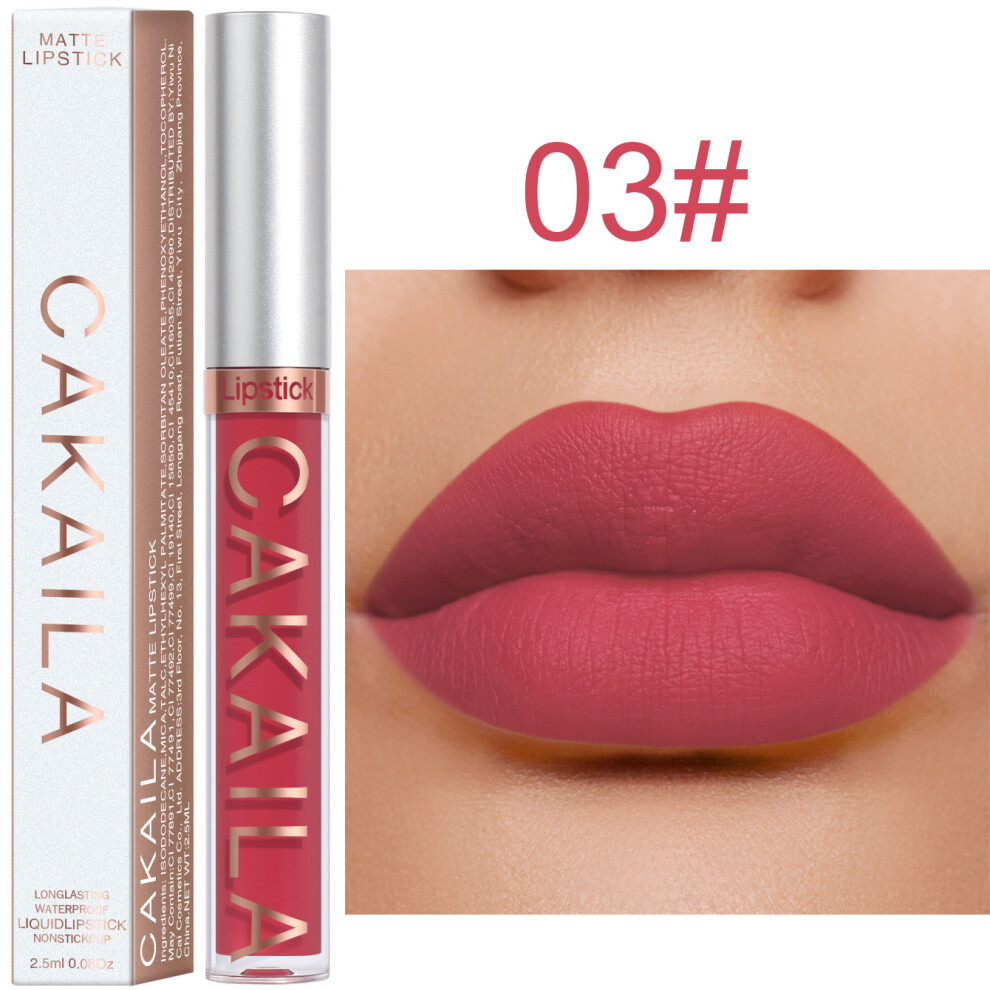 Dachuang Beauty (3) Velvet Matte Lipstick - Rich Pigment, Long-Lasting
