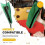 (Green) Foldable Heat-Resistant Oil Funnel, 2 Sizes 2