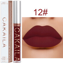 (12) Velvet Matte Lipstick - Rich Pigment, Long-Lasting