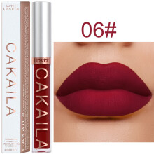 (6) Velvet Matte Lipstick - Rich Pigment, Long-Lasting