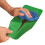 (Green) Foldable Heat-Resistant Oil Funnel, 2 Sizes 3