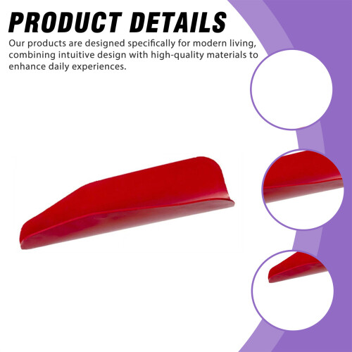 (red) Foldable Heat-Resistant Oil Funnel, 2 Sizes 2