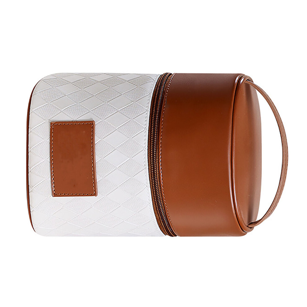 Cute PU Makeup Bag, Portable Toiletry Organizer, 13.5x10x19cm