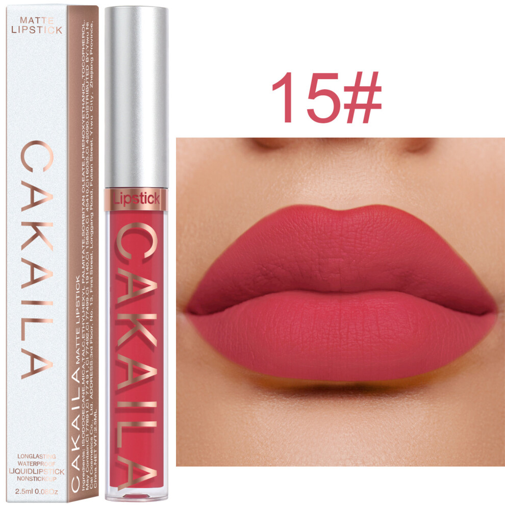 Dachuang Beauty (15) Velvet Matte Lipstick - Rich Pigment, Long-Lasting