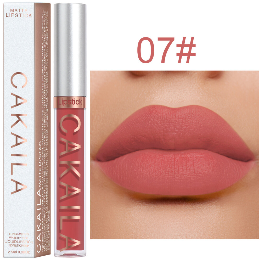 Dachuang Beauty (7) Velvet Matte Lipstick - Rich Pigment, Long-Lasting