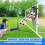 (Black) Durable Football Training Net for Penalty Kick Practice 6