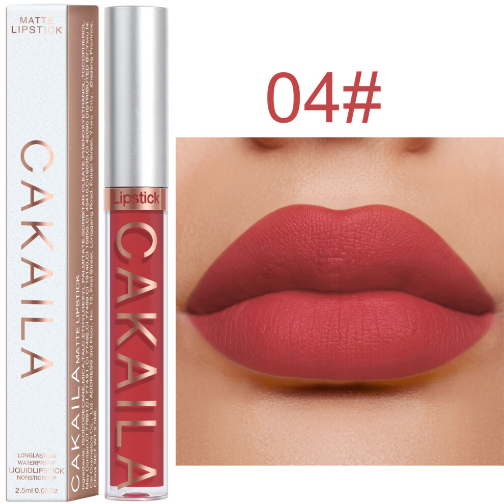 Dachuang Beauty (4) Velvet Matte Lipstick - Rich Pigment, Long-Lasting