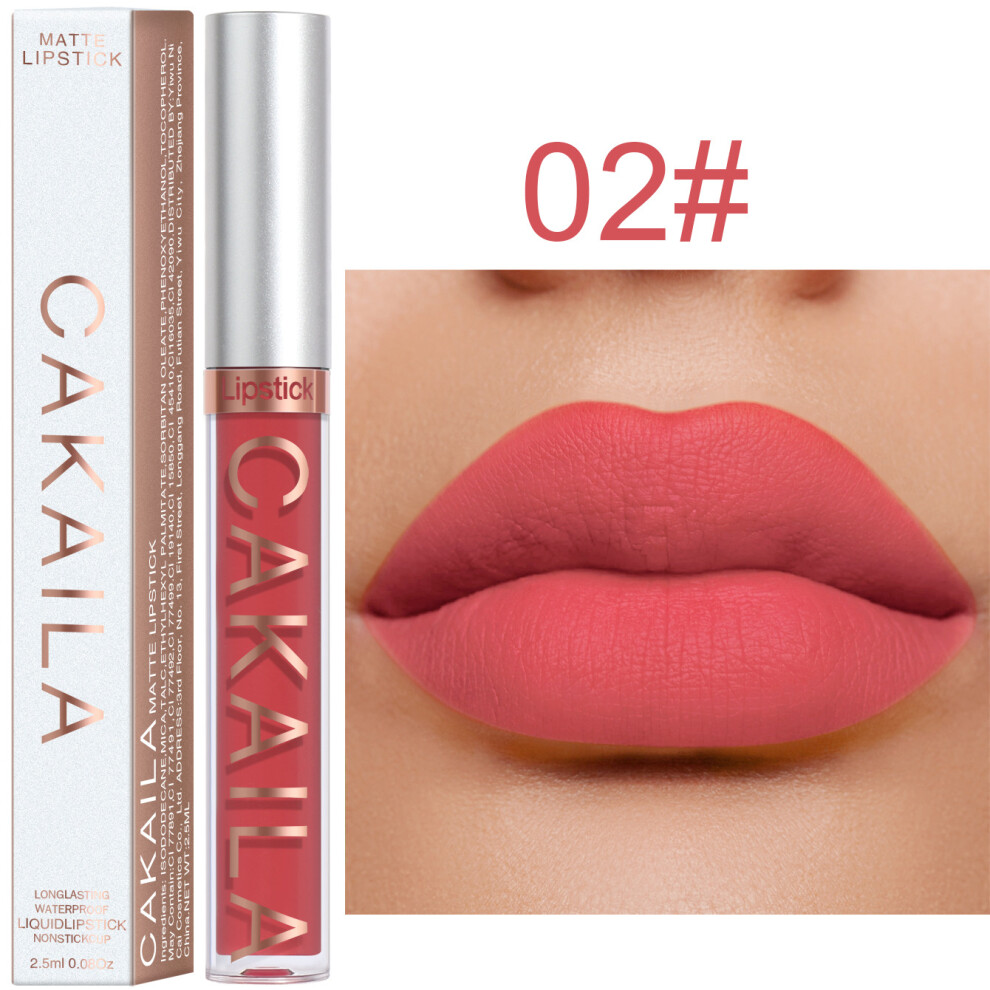 Dachuang Beauty (2) Velvet Matte Lipstick - Rich Pigment, Long-Lasting