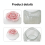(Pink Large) Nordic Glass Jars with Lids for Kitchen Storage 3