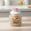 (Pink Large) Nordic Glass Jars with Lids for Kitchen Storage 7
