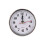 (2#) Sleek Recessed Clock Insert for DIY Craft, Gold/Silver 1